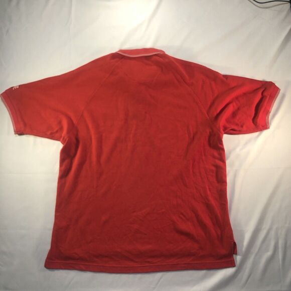 Nike Ohio State Polo Shirt Men's L Red Vintage Team Apparel Embroidered - Picture 2 of 12